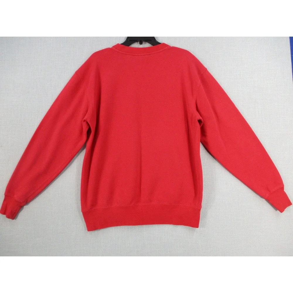 Champion Georgia Bulldogs Sweatshirt Womens Medium Red Crewneck Pullover NCAA - Picture 9 of 11